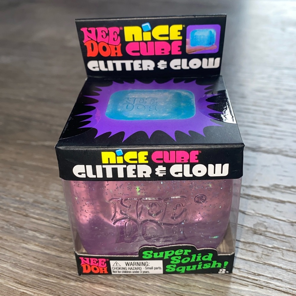 NEEDOH GLITTER & GLOW Nice Cube NIB